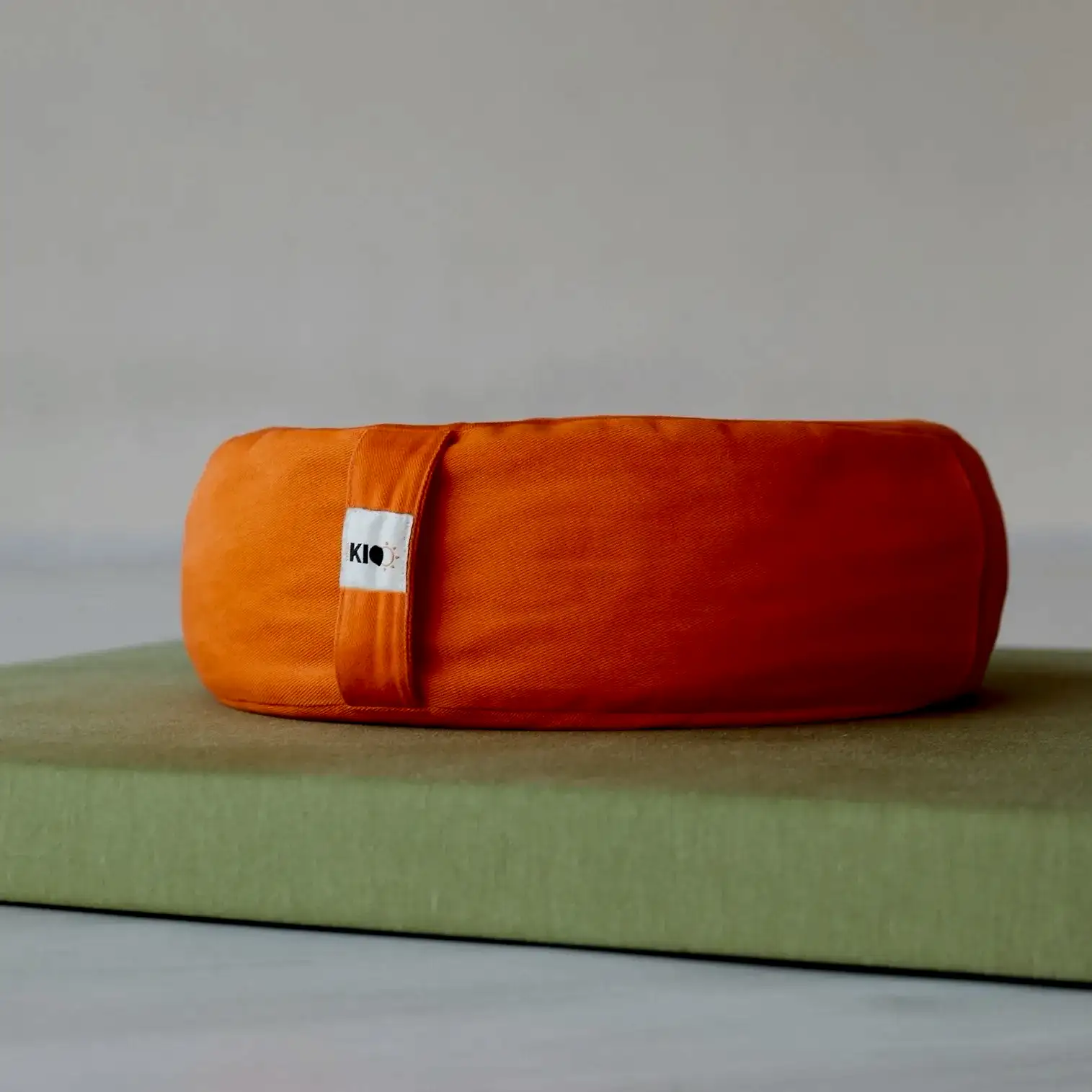 Turuncu Meditasyon Minderi (%100 Doğal ve Pamuklu)