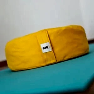 Sarı Meditasyon Minderi (%100 Doğal ve Pamuklu)