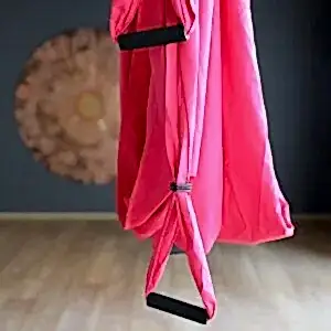Pembe Hamak Yoga Ekipmanı
