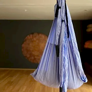 Lila Hamak Yoga Ekipmanı