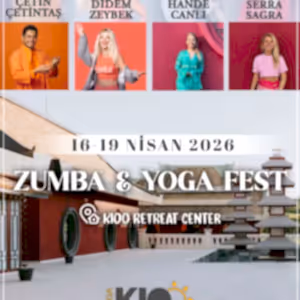 Zumba® & Yoga Fest |  16 – 19 Nisan | Kioo Retreat Center (Tam Katılım)